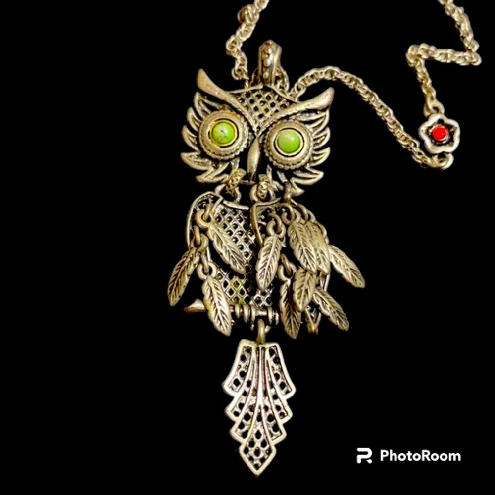 38 Vintage OWL  pendant necklace by Lucky Brand.
